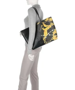 Versace Jeans Couture Tote Bags-Rock Cut Tote bag imitation leather