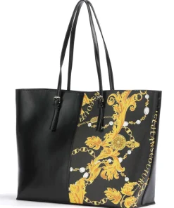 Versace Jeans Couture Tote Bags-Rock Cut Tote bag imitation leather