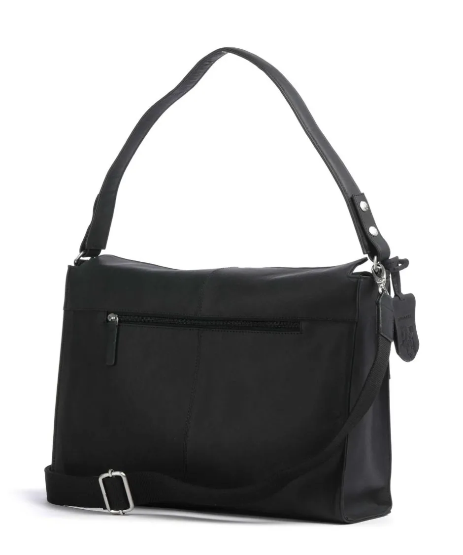 Burkely Shoulder Bags-Rogue Robyn Shoulder bag fine grain leather