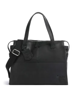 Burkely Tote Bags-Rogue Robyn Tote bag 15″ fine grain leather