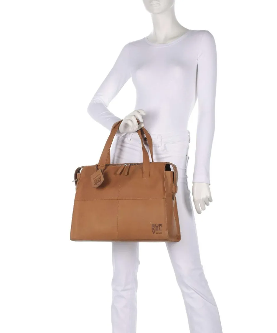 Burkely Tote Bags-Rogue Robyn Tote bag 15″ fine grain leather