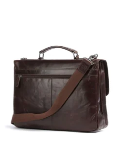 Bugatti Business- & Laptop Bags-Romano Briefcase 15″ pull-up cow leather