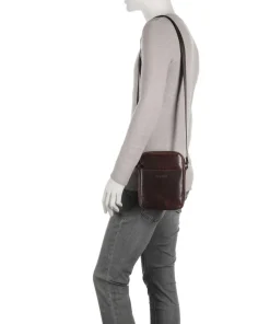 Bugatti Crossbody Bags-Romano Crossbody bag fine grain cow leather