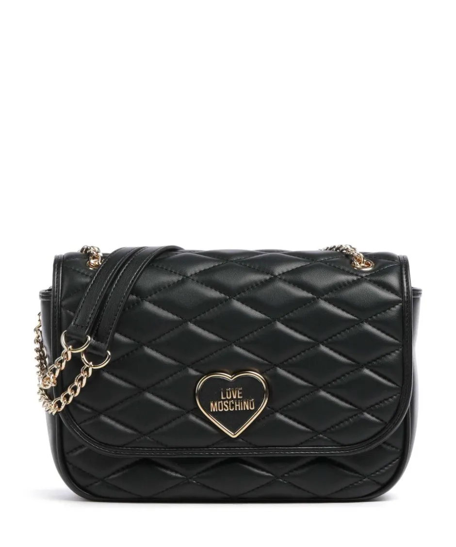 Love Moschino Clutch & Evening Bags|Shoulder Bags-Romantic Shoulder bag imitation leather