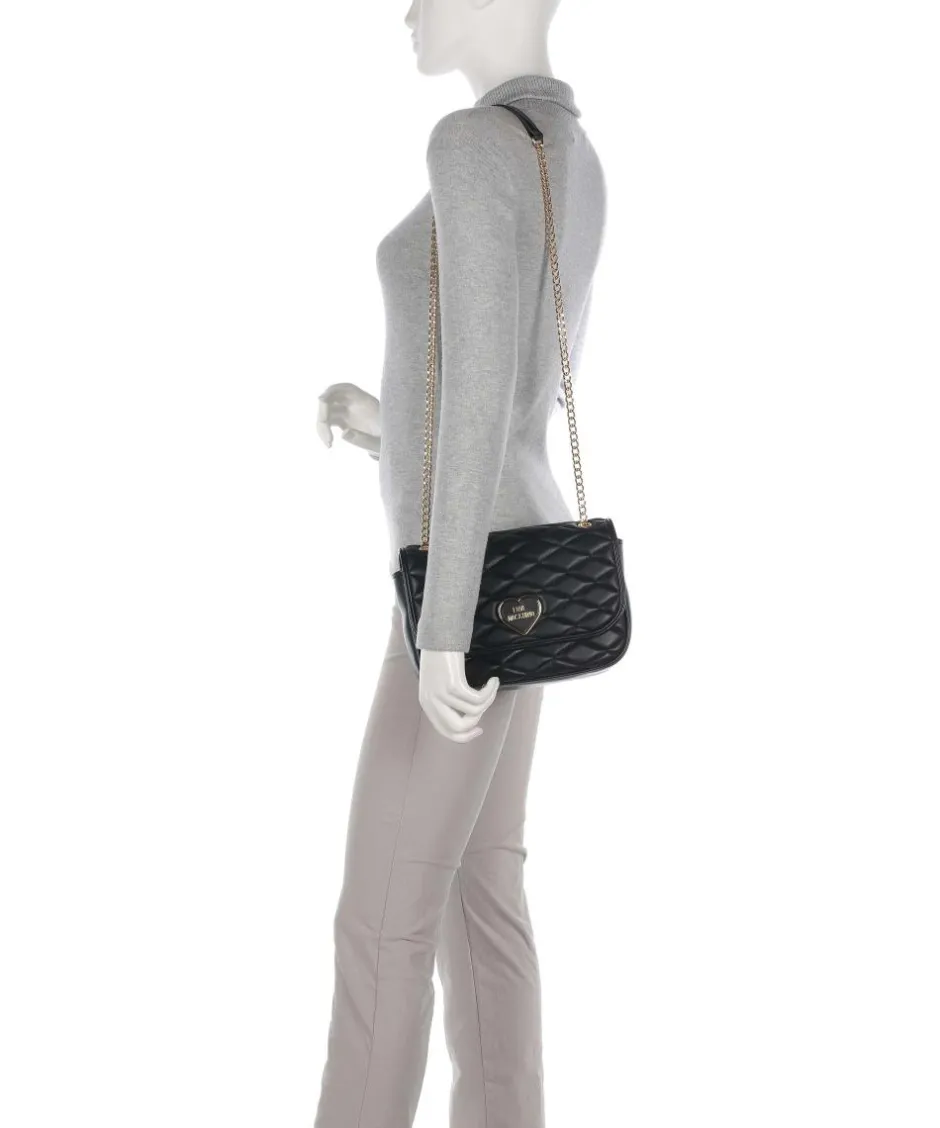Love Moschino Clutch & Evening Bags|Shoulder Bags-Romantic Shoulder bag imitation leather