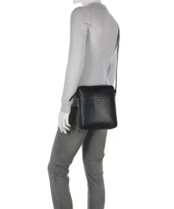 Bugatti Crossbody Bags-Romeo Crossbody bag fine grain cow leather