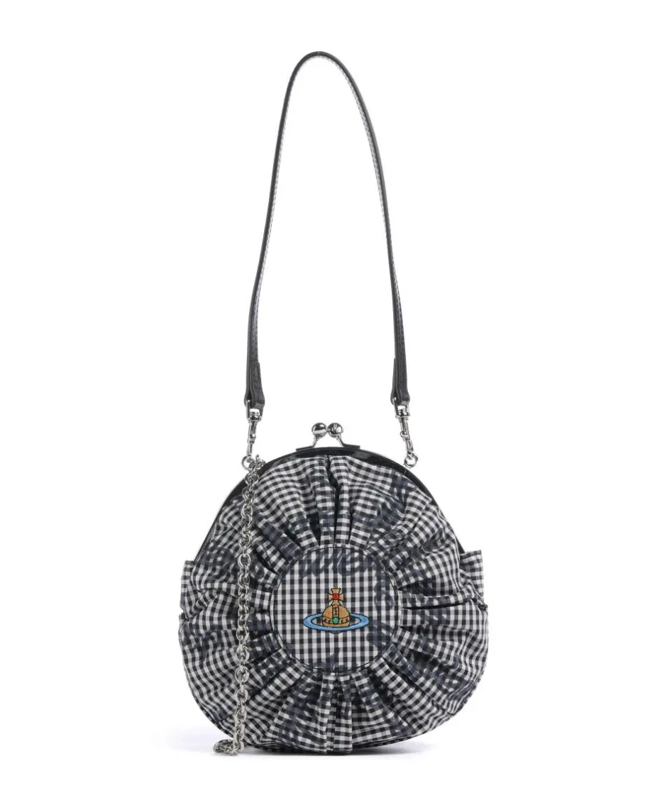 Vivienne Westwood Shoulder Bags|Handbags-Rosie Frame Print Classic Crossbody bag fabric