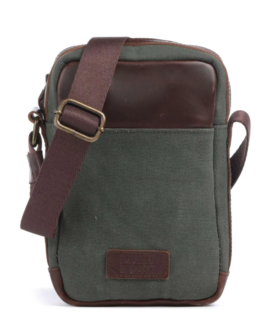 Buckle & Seam Crossbody Bags-Runner Crossbody bag canvas