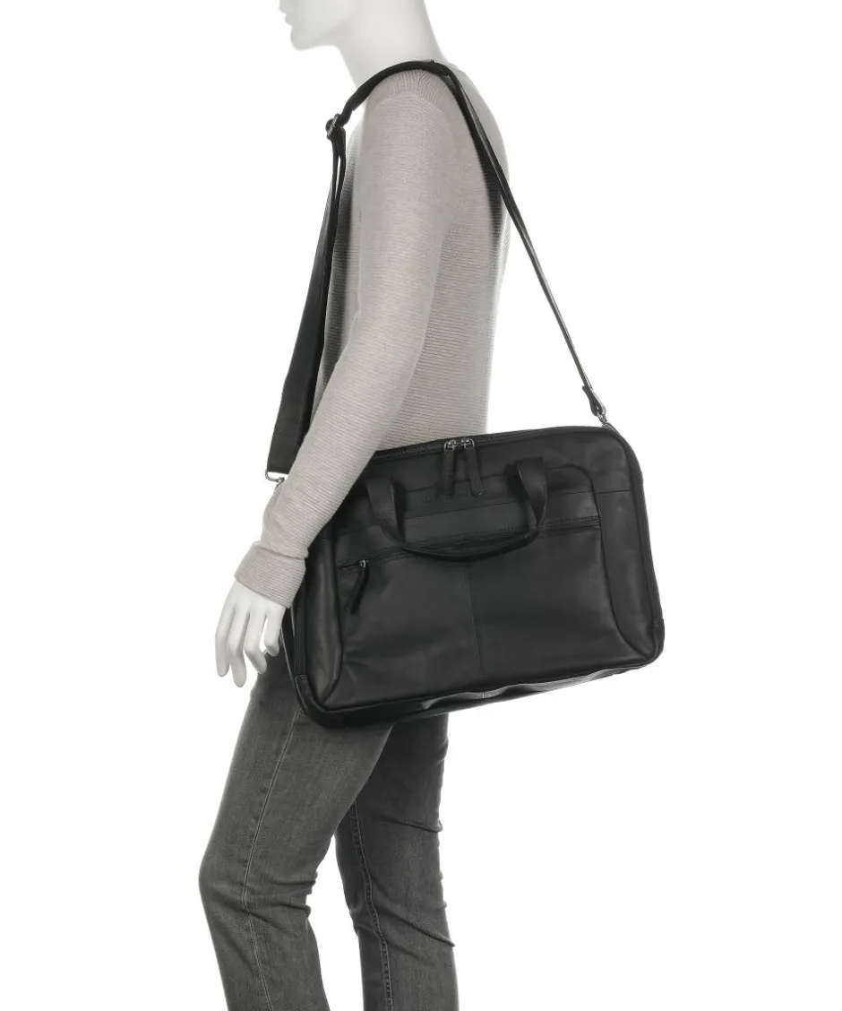 The Chesterfield Brand Business- & Laptop Bags-Ryan Briefcase 17″ pull-up cow leather