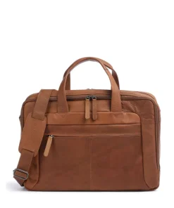 The Chesterfield Brand Business- & Laptop Bags-Ryan Briefcase 17″ pull-up cow leather