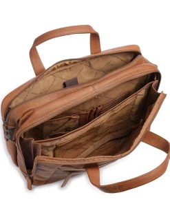 The Chesterfield Brand Business- & Laptop Bags-Ryan Briefcase 17″ pull-up cow leather