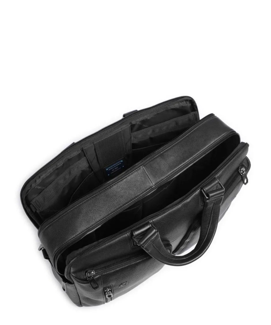 Piquadro Business- & Laptop Bags-S134 Briefcase 16″ grained cow leather