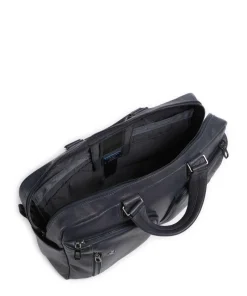 Piquadro Business- & Laptop Bags-S134 Briefcase 15″ grained cow leather