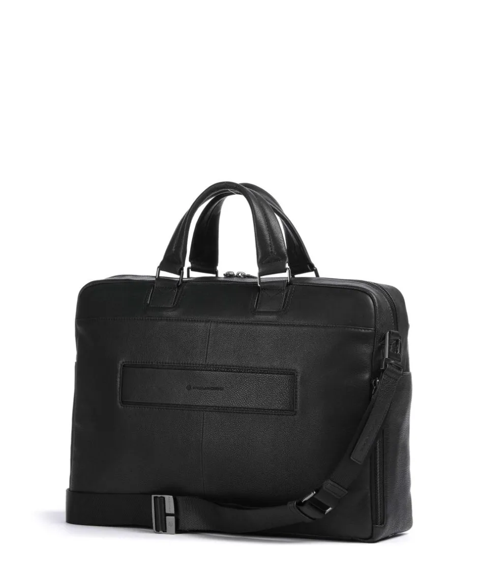 Piquadro Business- & Laptop Bags-S134 Briefcase 15″ grained cow leather