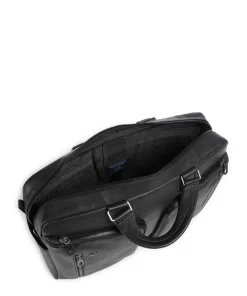 Piquadro Business- & Laptop Bags-S134 Briefcase 15″ grained cow leather