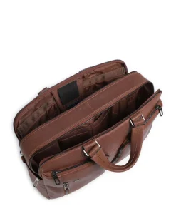 Piquadro Business- & Laptop Bags-S134 Briefcase 16″ grained cow leather