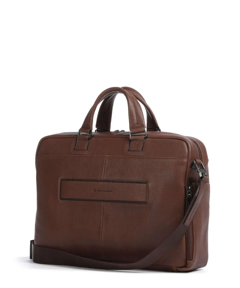 Piquadro Business- & Laptop Bags-S134 Briefcase 15″ grained cow leather
