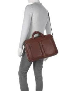 Piquadro Business- & Laptop Bags-S134 Briefcase 15″ grained cow leather