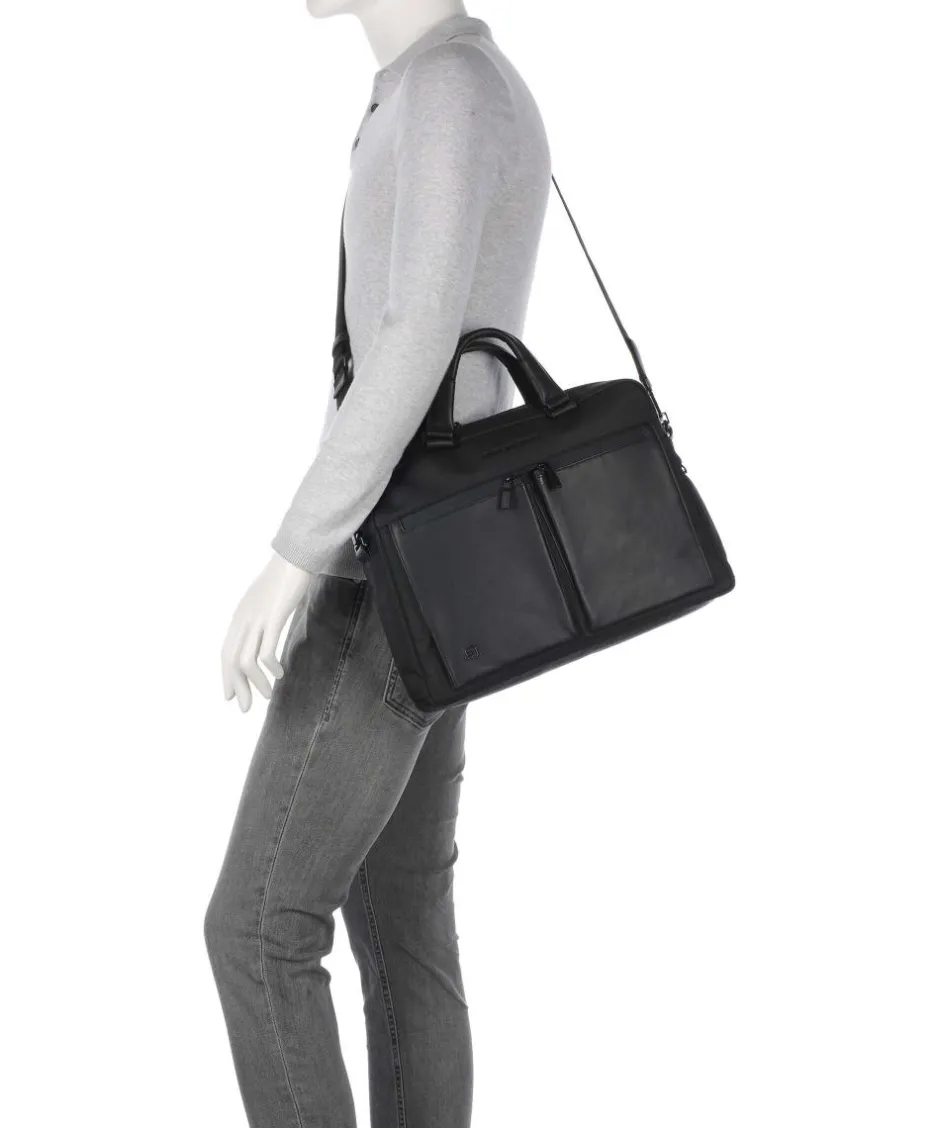 Piquadro Business- & Laptop Bags-S136 Briefcase 14″ nylon
