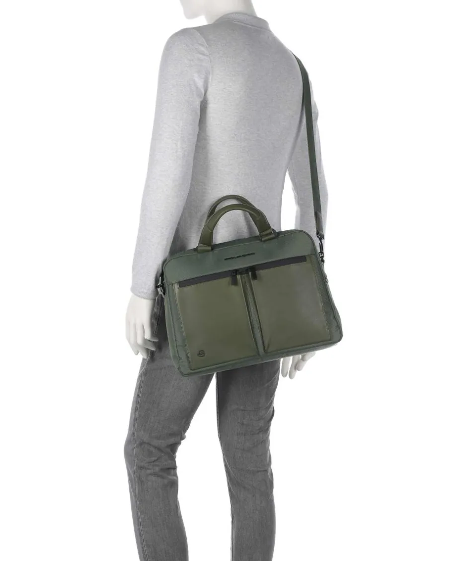 Piquadro Business- & Laptop Bags-S136 Briefcase 14″ nylon