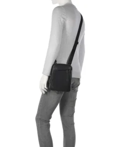 Piquadro Crossbody Bags-S134 Crossbody bag grained cow leather
