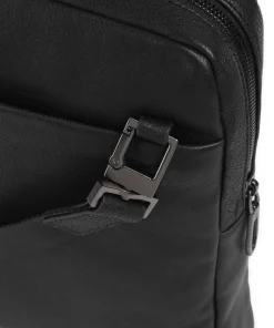 Piquadro Crossbody Bags-S134 Crossbody bag grained cow leather