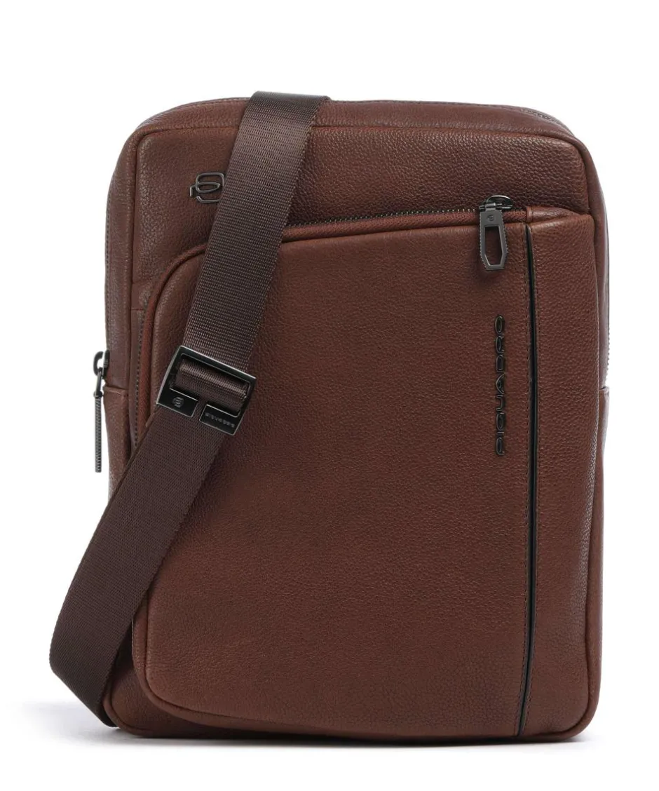 Piquadro Crossbody Bags-S134 Crossbody bag grained cow leather