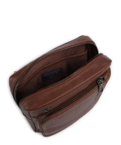 Piquadro Crossbody Bags-S134 Crossbody bag grained cow leather
