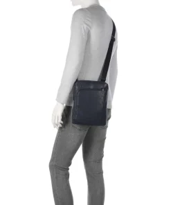 Piquadro Crossbody Bags-S134 Crossbody bag grained cow leather