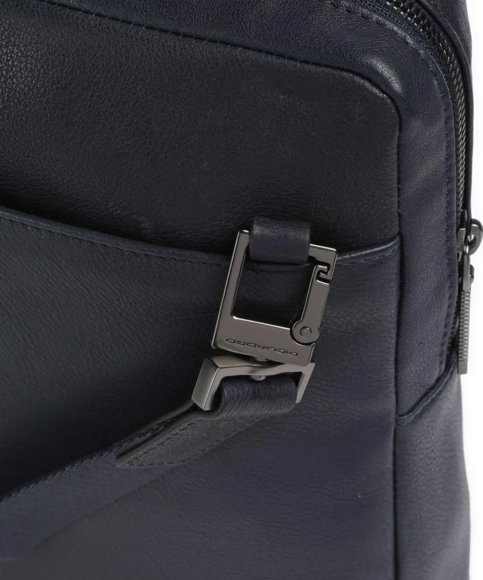 Piquadro Crossbody Bags-S134 Crossbody bag grained cow leather