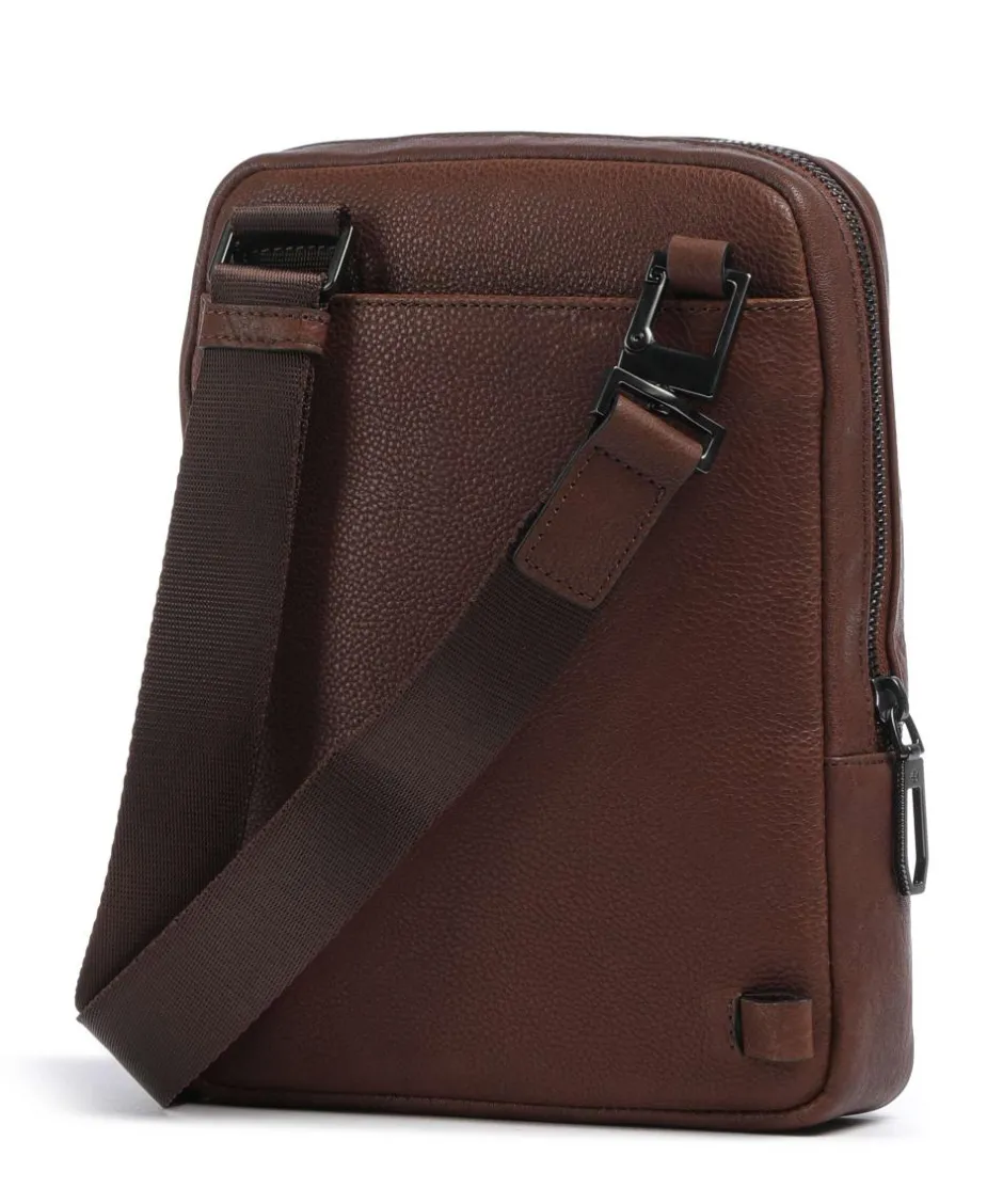 Piquadro Crossbody Bags-S134 Crossbody bag grained cow leather