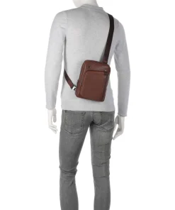 Piquadro Crossbody Bags-S134 Crossbody bag grained cow leather