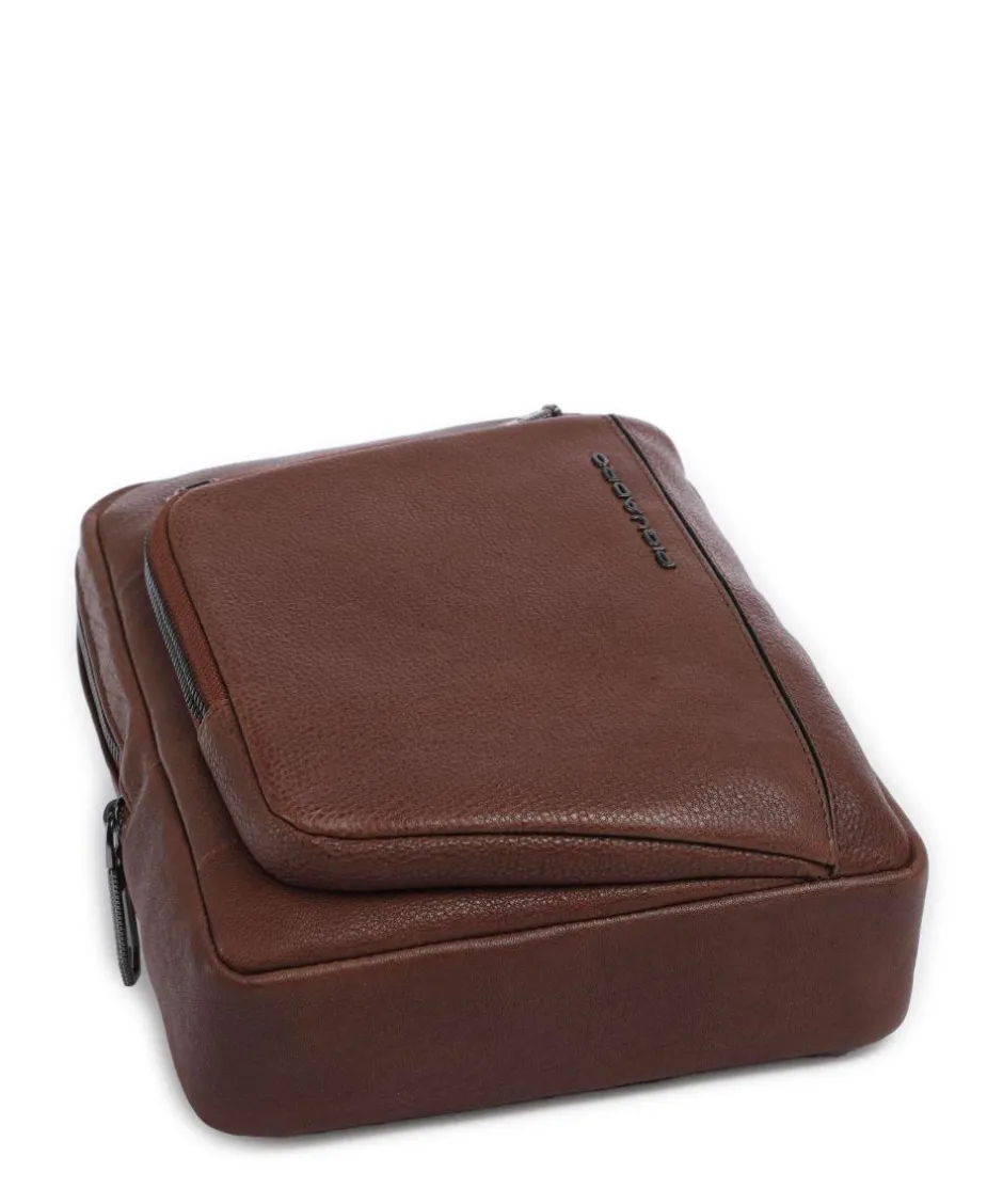 Piquadro Crossbody Bags-S134 Crossbody bag grained cow leather