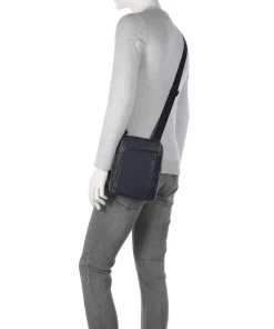 Piquadro Crossbody Bags-S134 Crossbody bag grained cow leather