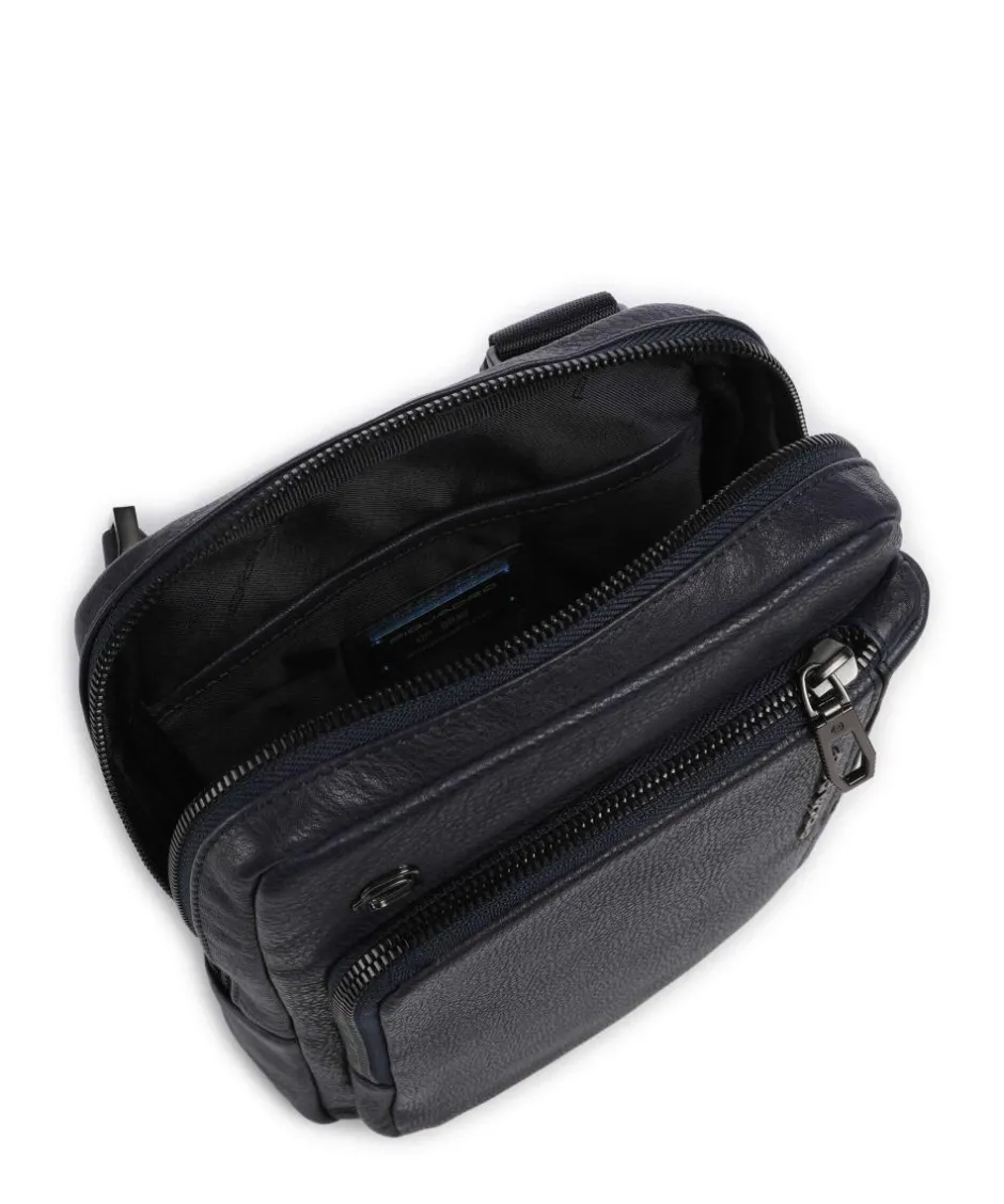 Piquadro Crossbody Bags-S134 Crossbody bag grained cow leather