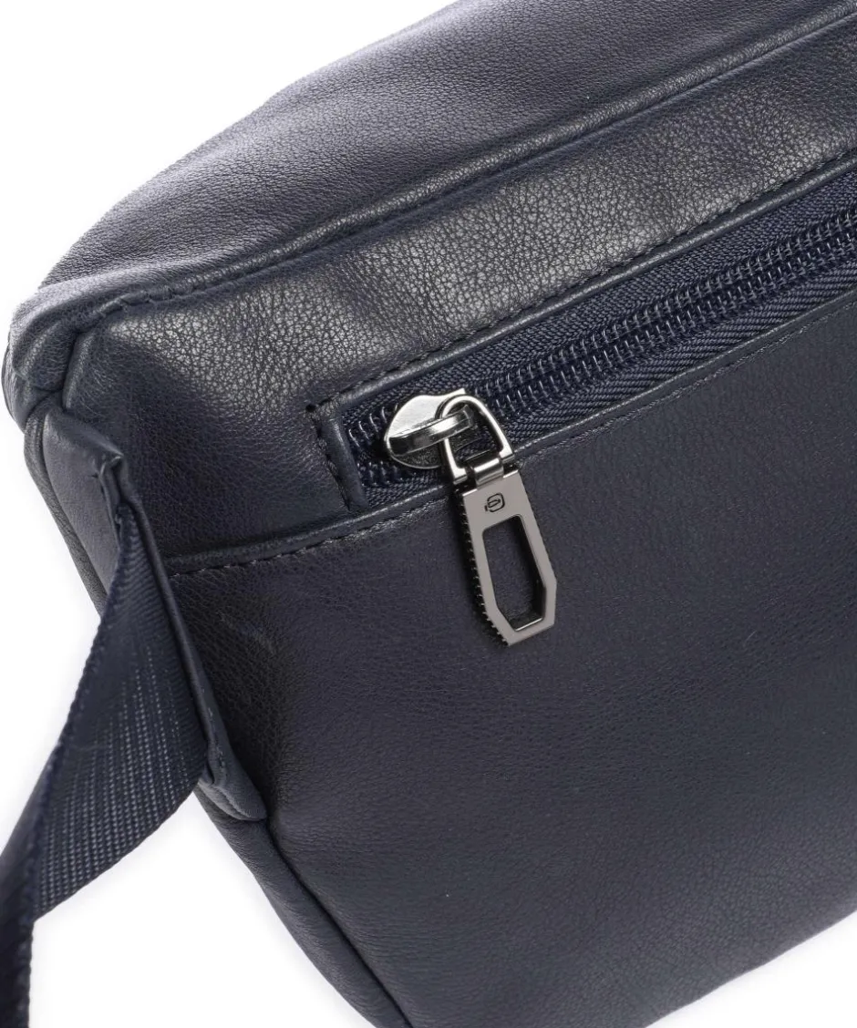 Piquadro Fanny Packs|Crossbody Bags-S134 Fanny pack grained cow leather