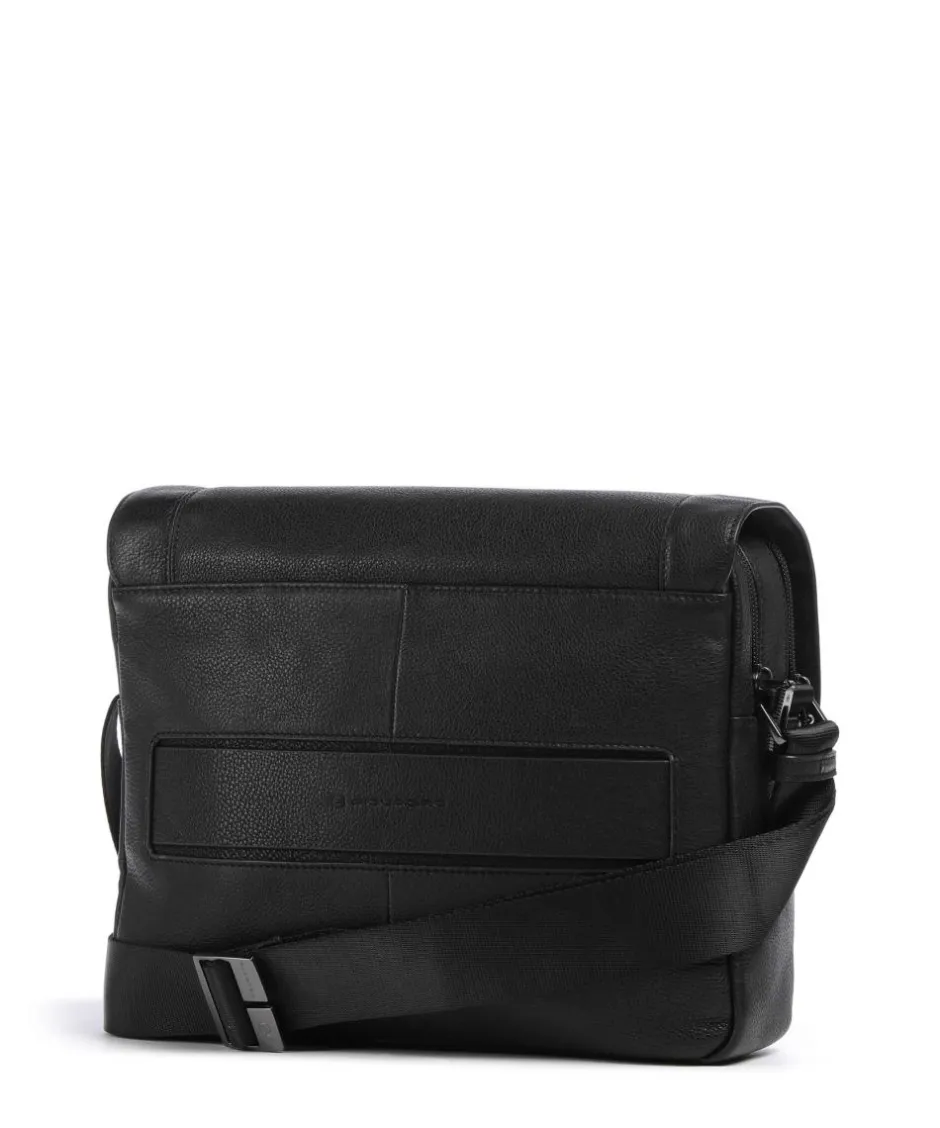 Piquadro Business- & Laptop Bags|Crossbody Bags-S134 Messenger bag grained cow leather