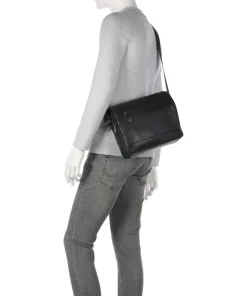 Piquadro Business- & Laptop Bags|Crossbody Bags-S134 Messenger bag grained cow leather
