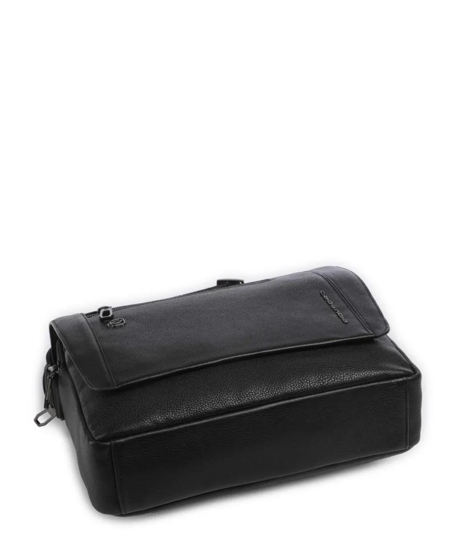 Piquadro Business- & Laptop Bags|Crossbody Bags-S134 Messenger bag grained cow leather