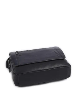 Piquadro Business- & Laptop Bags|Crossbody Bags-S134 Messenger bag grained cow leather