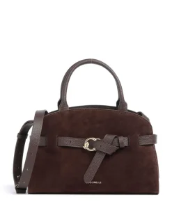 Coccinelle Handbags-Sabine Suede Handbag brushed cow leather