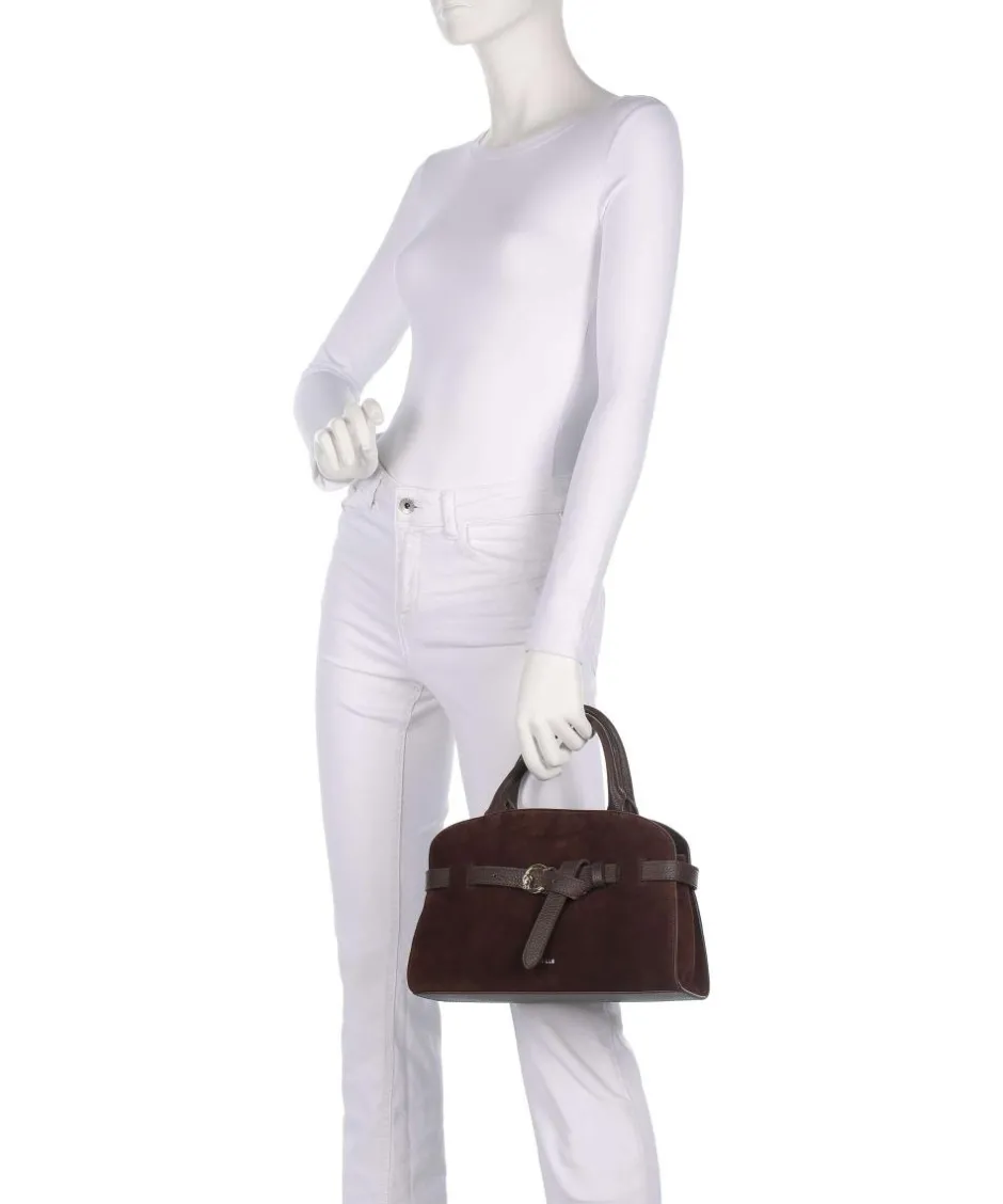 Coccinelle Handbags-Sabine Suede Handbag brushed cow leather