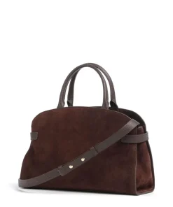 Coccinelle Handbags-Sabine Suede Handbag brushed leather