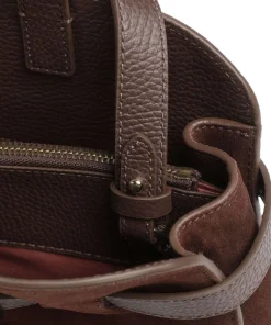 Coccinelle Handbags-Sabine Suede Handbag brushed leather