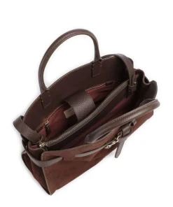 Coccinelle Handbags-Sabine Suede Handbag brushed leather