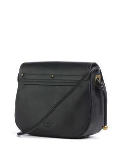 Pinko Crossbody Bags-Saddle Classic Crossbody bag softly grained calfskin