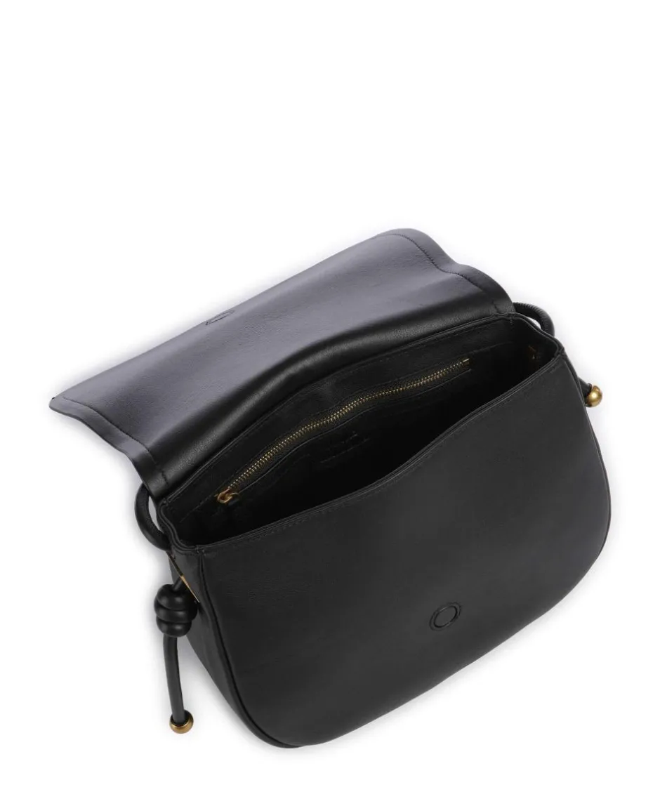 Pinko Crossbody Bags-Saddle Classic Crossbody bag softly grained calfskin
