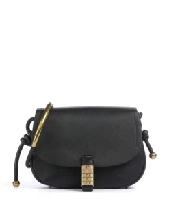 Pinko Crossbody Bags-Saddle Mini Crossbody bag softly grained calfskin