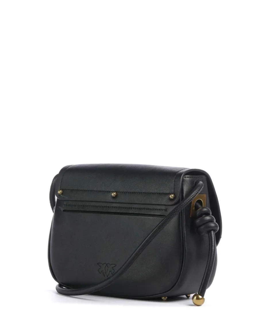 Pinko Crossbody Bags-Saddle Mini Crossbody bag softly grained calfskin