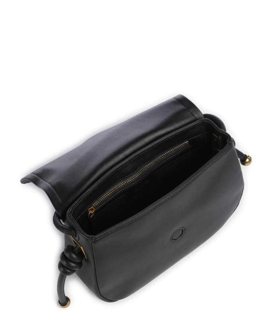 Pinko Crossbody Bags-Saddle Mini Crossbody bag softly grained calfskin
